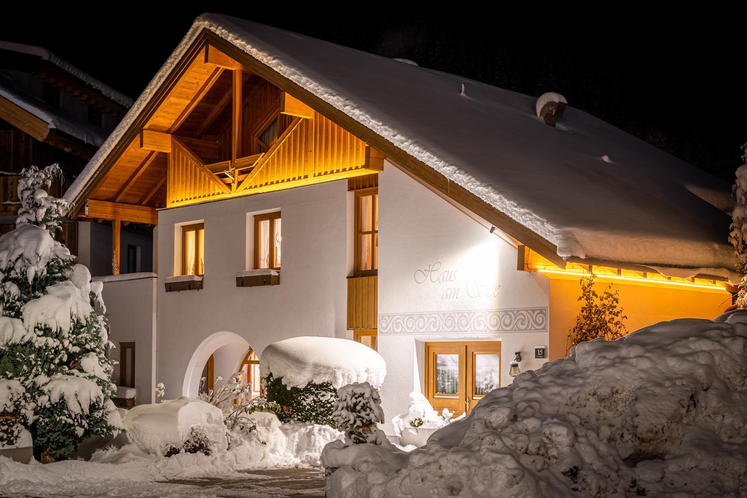 Ferienhaus Am Burgsee Ladis Buitenkant foto