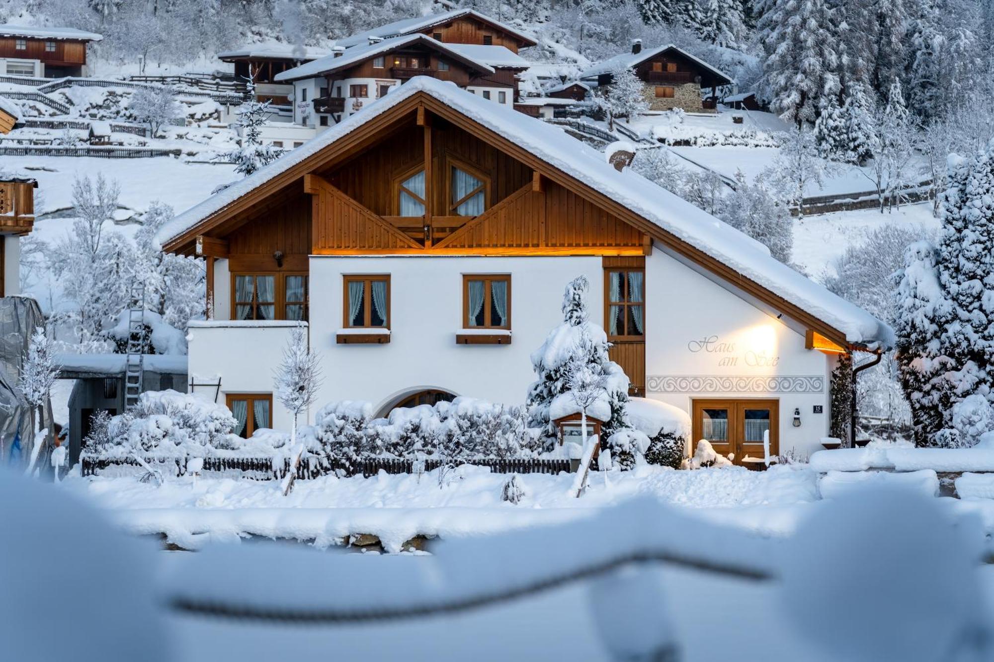 Ferienhaus Am Burgsee Villa Ladis Buitenkant foto