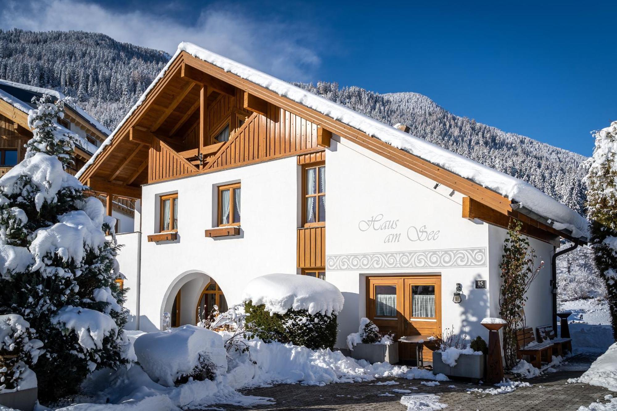 Ferienhaus Am Burgsee Ladis Buitenkant foto